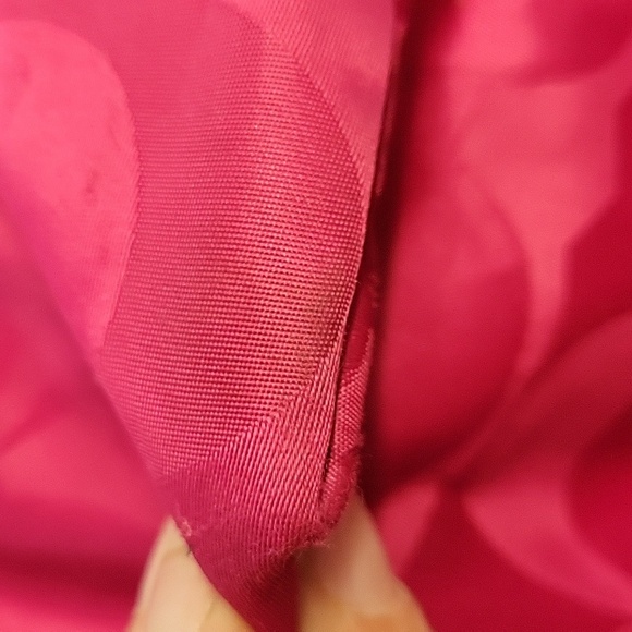 Coach Pink Signature Tote Bag with Leather Straps - Picture 7 of 13